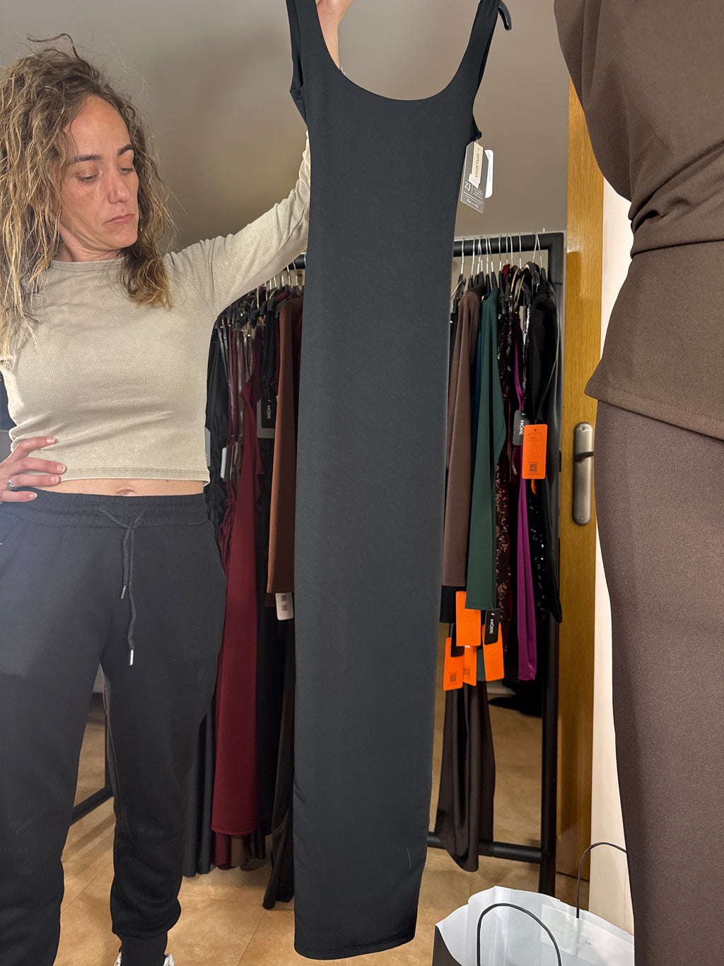 Vestido Negro Espalda Descubierta