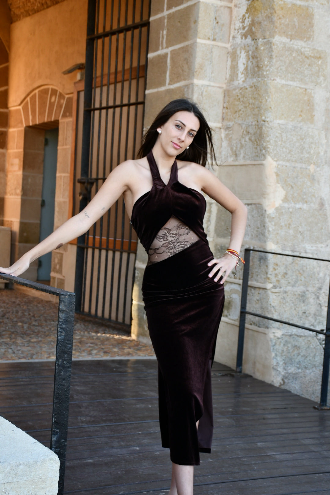 Vestido de terciopelo